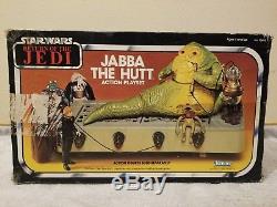 Star Wars JABBA THE HUTT Complete with Box Original 1983 Vintage Return of Jedi