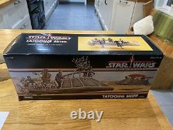Star Wars Power of The Force Vintage Tatooine Skiff With Box Excellent