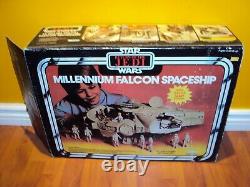 Star Wars Rotj Vintage Millennium Falcon Canadian Kenner Canada Complete & Box