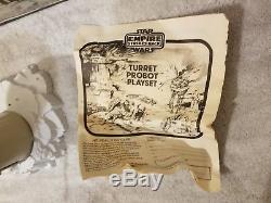 Star Wars TURRET & PROBOT Playset Complete with Box Original 1980 Vintage ESB