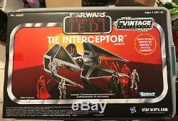 Star Wars The Vintage Collection Tie Interceptor 2013 Brand New In Box