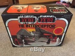 Star Wars Vintage 1983 ROTJ Tie Interceptor Boxed New Unsealed