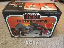 Star Wars Vintage 1983 ROTJ Tie Interceptor Boxed New Unsealed