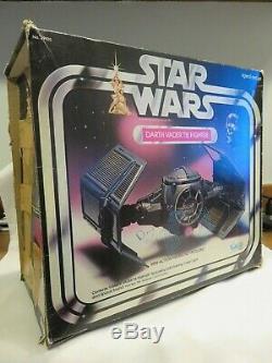 Star Wars Vintage A New Hope Darth Vader TIE Fighter Vehicle + Box 1978