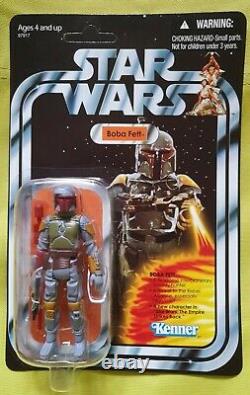 Star Wars Vintage Collection Rocket Firing Boba Fett Action Figure with Box