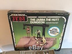Star Wars Vintage Jabba The Hutt Dungeon Playset 1983 Boxed New Unsealed