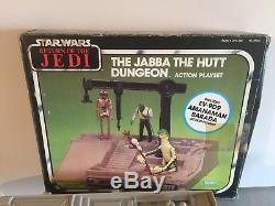 Star Wars Vintage Jabba The Hutt Dungeon Playset 1983 Boxed New Unsealed