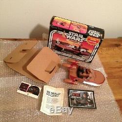 Star Wars Vintage Kenner Landspeeder With Box Stickers 1983 Collector Series