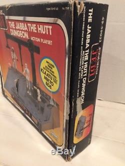 Star Wars Vintage ROTJ Jabba the Hutt Dungeon Action Playset in Original Box