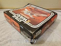 Star Wars X-WING FIGHTER NO YELLOWING C9 Complete with Box 1978 Vintage