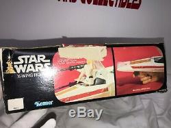 Star Wars X-Wing Fighter Vintage Kenner WithOriginal Box 1978 WithX-Wing Luke