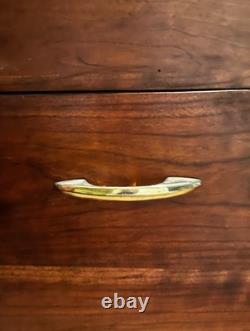 Styled Japanese Tansu Wooden Brass Trunk Box Vintage 22 x 12 x 14