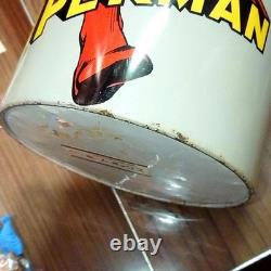 Superman Vintage Box tin 1979 SAZAWA NAGOYO Japan Rare 7.8 x 15 inch