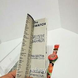 Swatch Scuba 200 with Case & Booklet Maxi Pop Swatch Vintage (New)