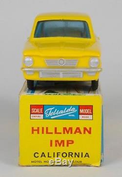 Telsada Hong Kong Hillman Imp California. Plastic Friction-Drive. Boxed. Vintage