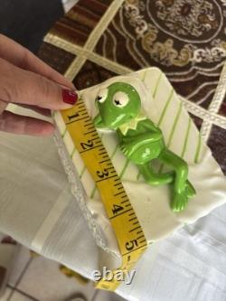 The Muppets vintage 1978 Sigma The Tastesetter ceramic trinket box. 5in tall