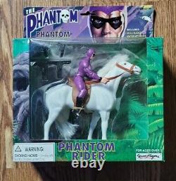 The Phantom Rider Action Figure & Horse by Street Players Vintage 1995 Rare