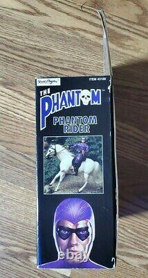The Phantom Rider Action Figure & Horse by Street Players Vintage 1995 Rare