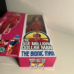The Six Million Dollar Man Vintage 13 action figure 1975 New Box Bionic Kenner