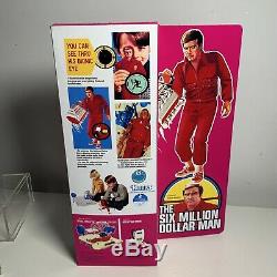 The Six Million Dollar Man Vintage 13 action figure 1975 New Box Bionic Kenner