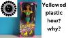 The Yellowing Plastic Of Barbie Pink Boxes From The 1980s 1990s
