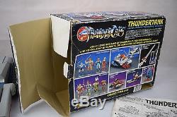 Thundercats LJN Thundertank Boxed Vintage, thunder tank, liono, mummra, panthro