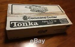 Tonka Command Centre GOBOTS 1984 vintage toy with box opened as NEW unused