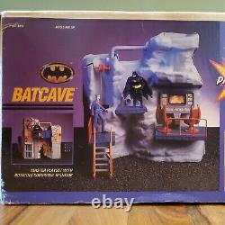 Toybiz Batman Batcave Playset Box 1989 Almost Complete Plus Vintage Vehicles