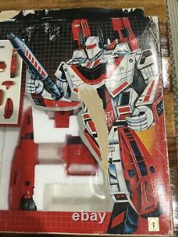 Transformers 1984 Hasbro VINTAGE G1 JETFIRE / SKYFIRE NEAR COMPLETE With Box
