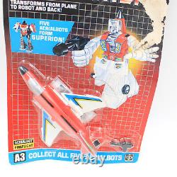 Transformers G1 Aerialbot Fireflight Factory Sealed Unpunched VTG 1986 Hasbro