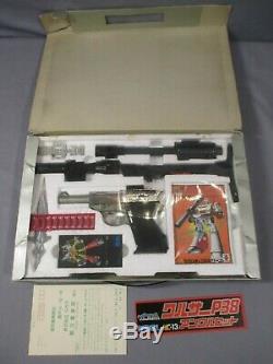Transformers G1 U. N. C. L. E. MEGATRON Complete + Box Walther P-38 Authenic Vintage