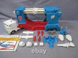 Transformers G1 ULTRA MAGNUS + 3RD PARTY MATRIX + Box PLASTIC TIRE Vintage 1986