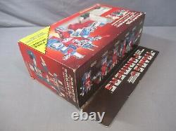 Transformers G1 ULTRA MAGNUS + 3RD PARTY MATRIX + Box PLASTIC TIRE Vintage 1986