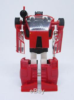 Transformers G1 Vintage SIDESWIPE Autobot Figure with Box 1984 Hasbro