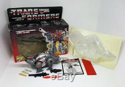 Transformers G1 Vintage SLUDGE Dinobot Figure Complete with Box 1985 Hasbro