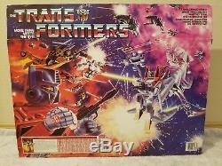 Transformers JETFIRE 100% Complete with Box G1 Vintage