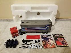 Transformers OPTIMUS PRIME Complete with Box G1 Vintage Authentic 1984