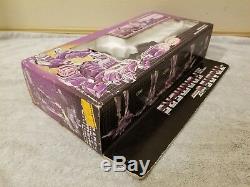 Transformers SHOCKWAVE WORKING LIGHTS Complete with Box G1 Vintage Authentic