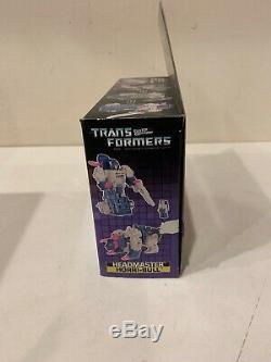 Transformers g1 original vintage headmaster horri bull in Box