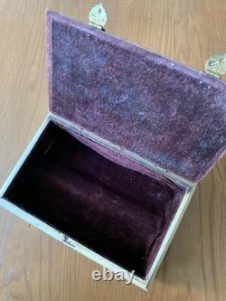 Trinket Jewellery Box Vintagecamel Bone And Brasshandcraftedrare