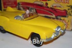 VERY NICE VINTAGE 1950's MARX FRICTION OPERATED EXPERIMENTAL SABRE CAR IN BOX