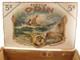 Viking! Little Odin Cigars Antique Wood Box