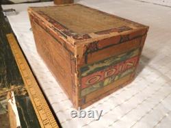 VIKING! Little Odin Cigars Antique Wood Box