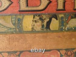 VIKING! Little Odin Cigars Antique Wood Box