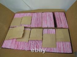 VINTAGE 1-Box appox. 60 sq ft Beautiful PINK MARBLE Plastic Tile 4-1/4 sq