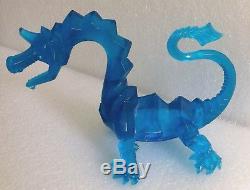 VINTAGE 1982 REMCO CRYSTAR CRYSTAL DRAGON withWARRIOR WEAPONS BOX & UNBROKEN WINGS