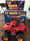 Vintage 1988 Tomy Rip Rock N Rollers Red 4x4 Pick-up Truck Rockn 2574 With Box 35