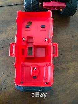 VINTAGE 1988 Tomy Rip Rock n Rollers Red 4x4 Pick-Up Truck Rockn 2574 With Box 35