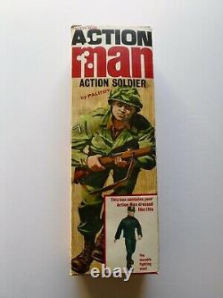 VINTAGE ACTION MAN BOXED SOLDIER 1st issue