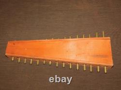 VINTAGE ANTIQUE MUSIC INSTRUMENT ZELLOPHONE XYLOPHONE in BOX